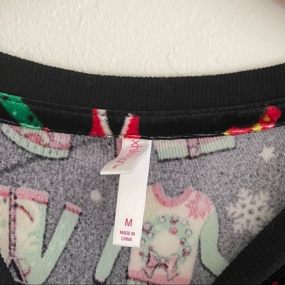 Ugly Christmas Sweater Crop Top - Picture 10 of 10